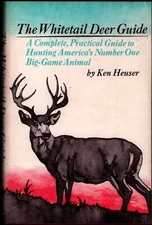 1972 Whitetail Deer Guide Hueser Hunting America's Big Game Animal 1st Ed HCDJ 