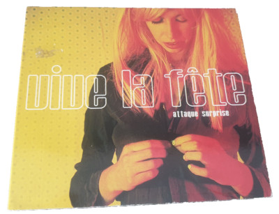 Vive La Fête   Attaque Surprise cd Album 2005 Rare