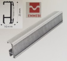 Binario, profilo velcrato a strappo per mantovana calate tenda EMMEBI VELCRATO-L