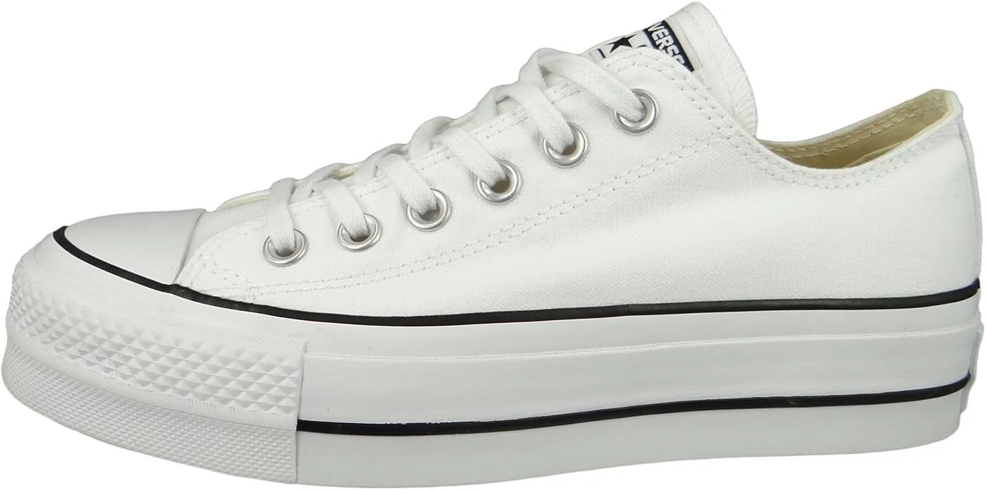 Sneakers Converse donna Chuck Taylor All Star Lift bianco nero US 7 5 EU 38