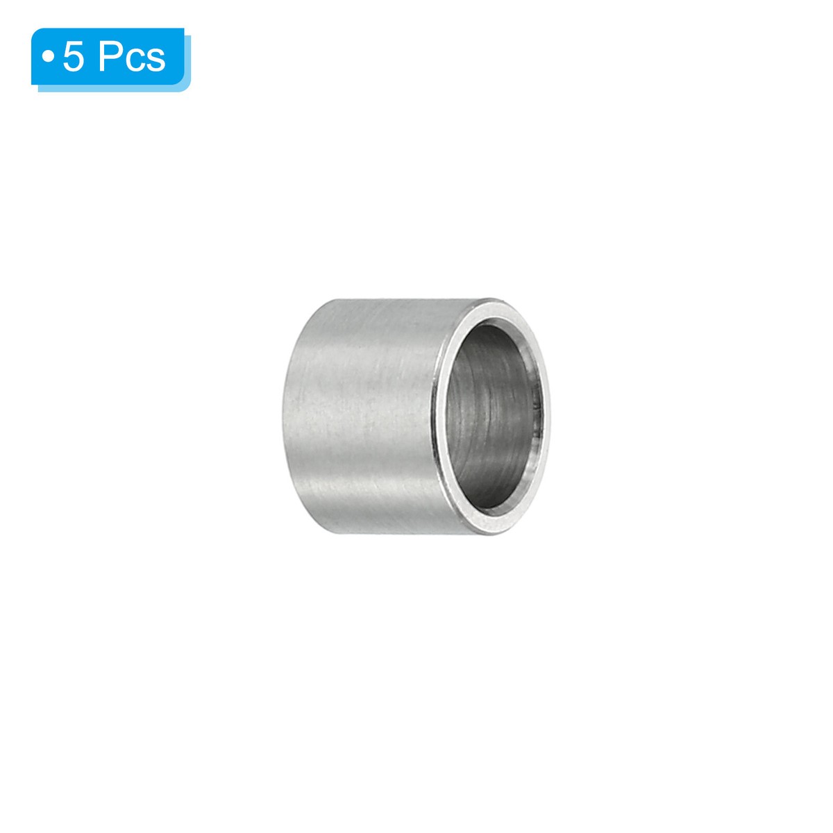 5 Pièces Entretoises M6 En Acier Inoxydable 6.1mm ID X 8mm OD X 5mm L - Neuves, Marque Uxcell