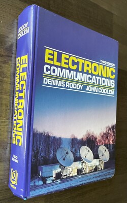 ELECTRONIC COMMUNICATIONS Third Edition -Dennis Roddy -John Coolen Free Shipping