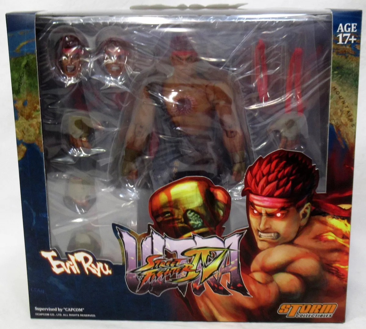 EVIL RYU - Street Fighter IV Action Figure – Storm Collectibles