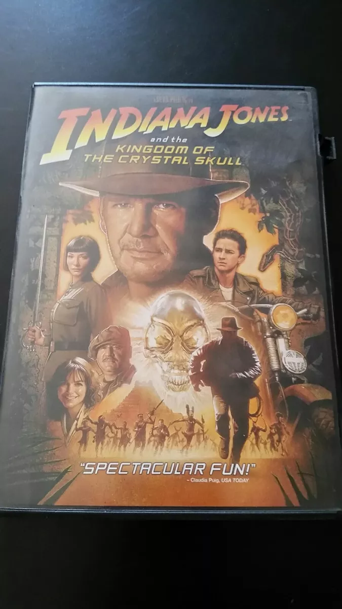 Indiana Jones and the Kingdom of the Crystal Skull (DVD, 2008) for sale  online