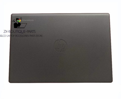 Copertura Cerniera LCD Grigia Per HP Chromebook 14 G6 G7 - Ricambio L90414-001 - Nuovo Famfutr