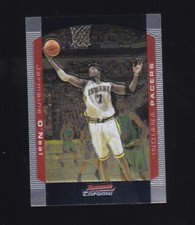 2004-05 Bowman Chrome Jermaine O'Neal #7 Indiana Pacers