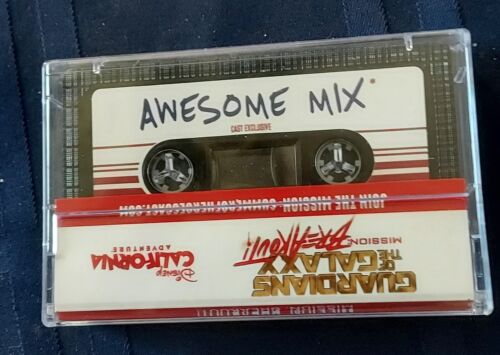Guardians of the Galaxy Awesome Mix Cassette Tape Cast Member Exclusive - Picture 3 of 5