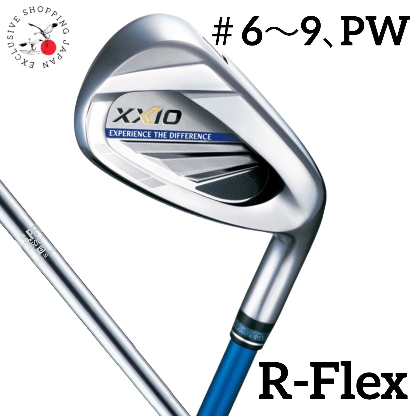 Eje de Acero Regular Flex Palos de Golf 25 Loft