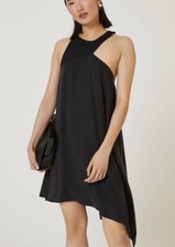 New Anthropologie Cutout-Halter Mini Dress Size 4 MSRP: $160