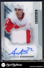 2015-16 Upper Deck Premier Silver Spectrum Auto #105 Andreas Athanasiou /65