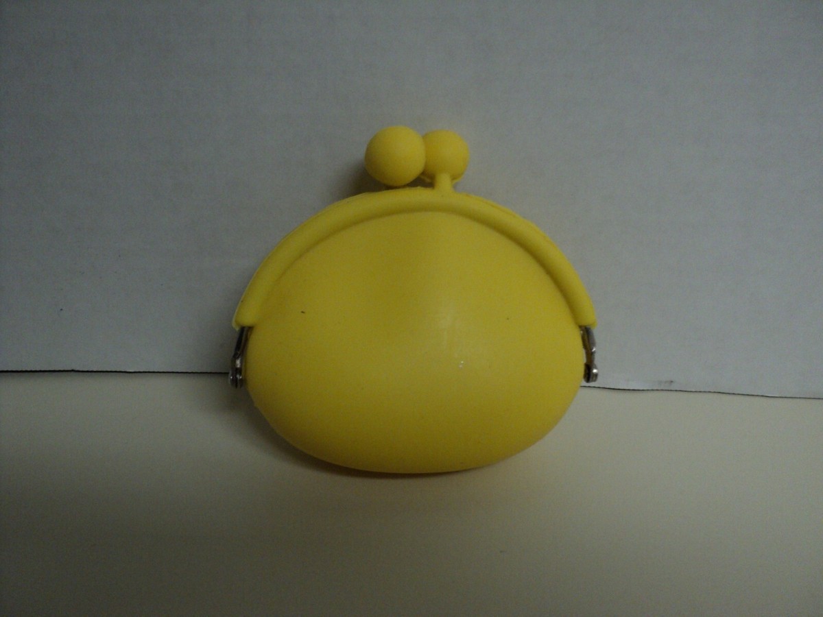 Yellow Smiley Face w/ Sunglass Change Purse Accessory AUCT#11079