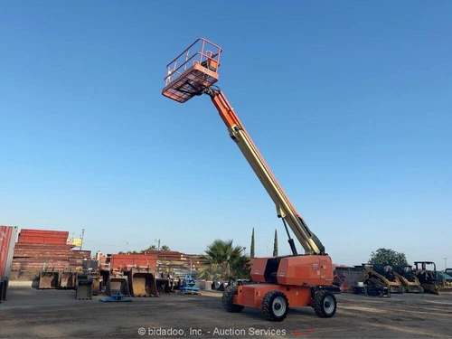 2014 JLG 600S 60' 4WD Diesel Telescopic Boom Lift Man Aerial Platform bidadoo