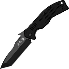Kershaw Emerson Wave CQC-8K Linerlock Black G10 Tanto Folding Knife 6044TBLK