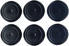 •1" 1.00 Inch Black Rubber Plug for Flush Mount Body and Sheet Metal Holes Heigh