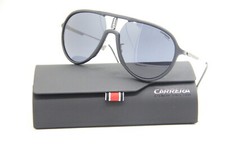 NEW CARRERA 1026/S 003IR BLACK SILVER AUTHENTIC SUNGLASSES W/CASE 59-16