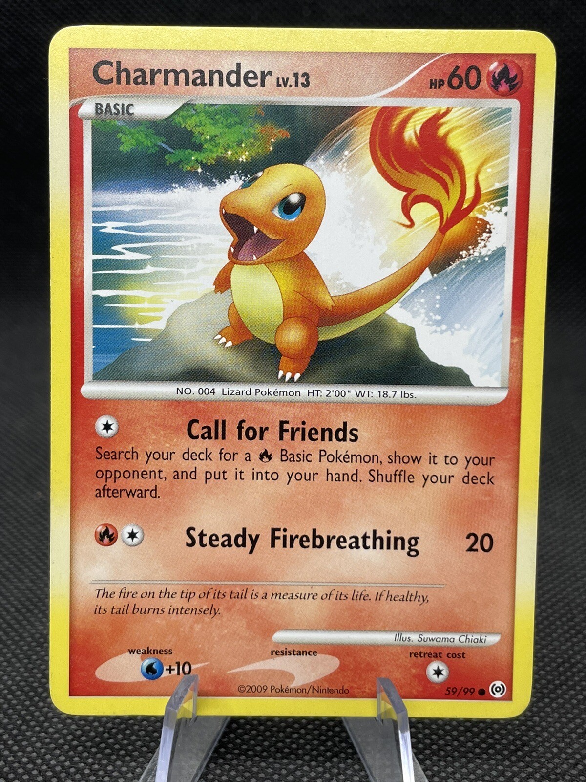 Pokémon TCG - Charmander - 59/99 - Common - Platinum: Arceus LP-EX
