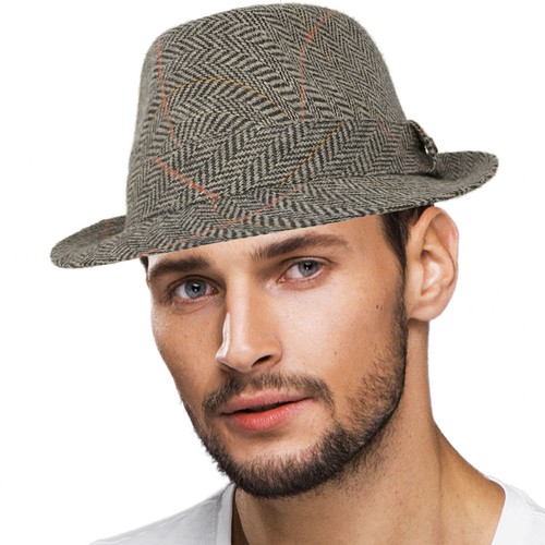 Winter Fall Derby Fedora Trilby Hat | eBay