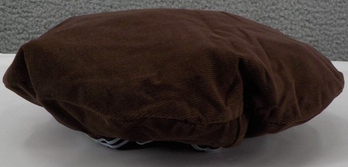 GORDON & COMPANY BERET HAT TODDLER SZ M BROWN W/ BLUE TRIM MACHINE WASHABLE NWT - Picture 2 of 10