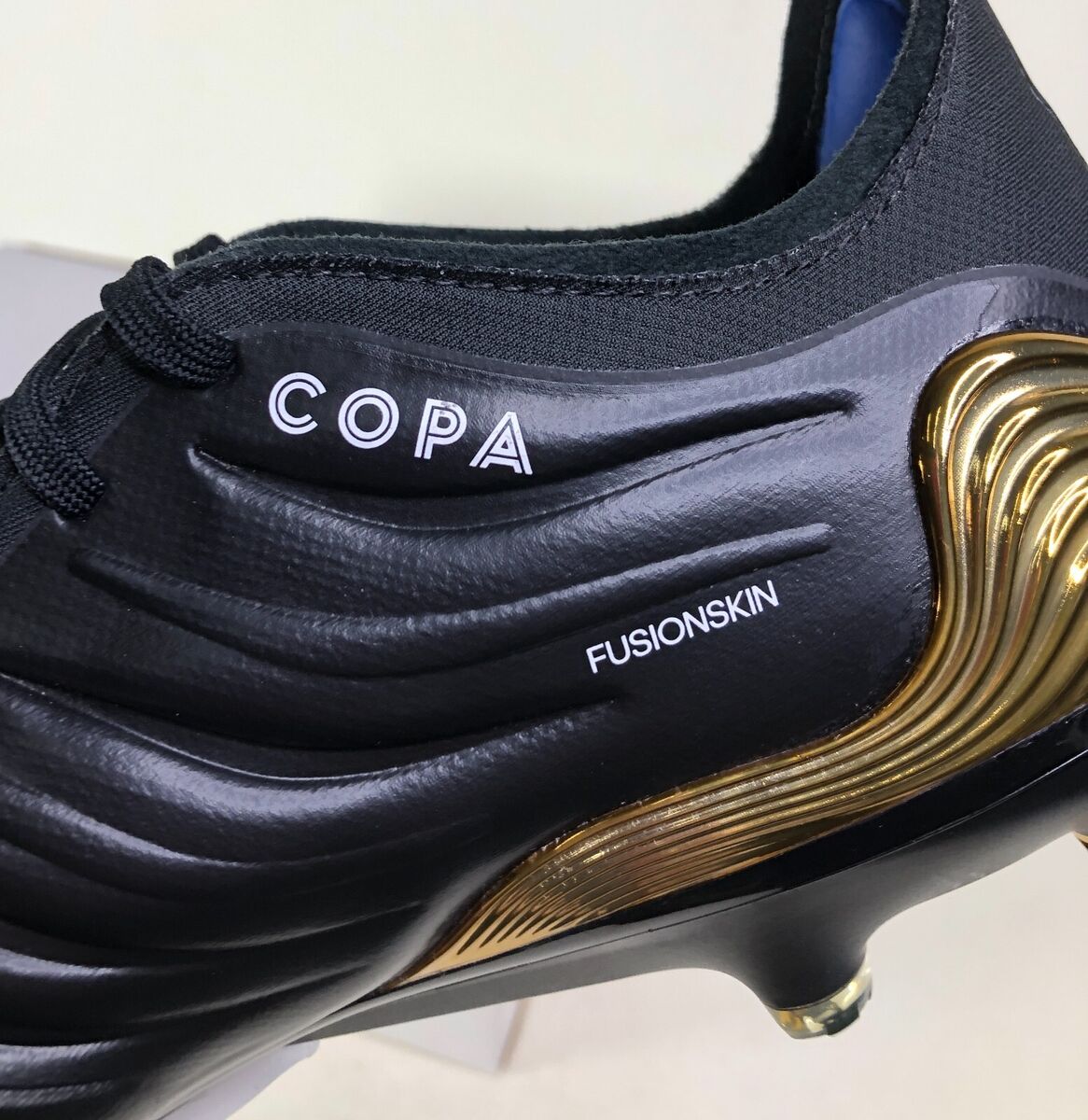 Adidas Copa Sense.1 SG Black Gold Soccer Cleats Men's Size Adidas Copa Sense.1 SG Black Gold Soccer Cleats Men's Size