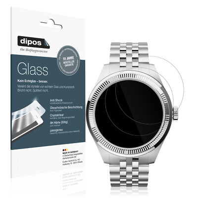 2x Schutzfolie für Withings ScanWatch Nova Brilliant - Anti-Shock 9H Folie