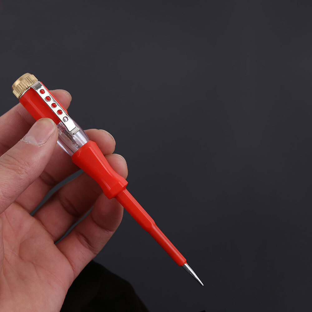 Pen Testing Kit 1Pc 100-500V Electrical Tester Pen Screwdriver Voltage Pen Power Test ...