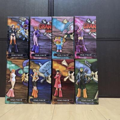 One Piece DXF THE GRANDLINE SERIES Egghead Figure 8 piece set | eBay