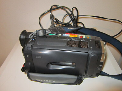 動作品　SONY VideoHi8 HANDYCAM CCD-TR650 ③ Sony CCD-TR650E (Hi8) (used) – Van Eck Video Services