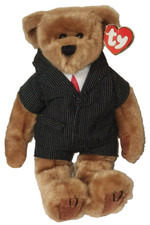 Ty Large Plush Attic Treasure WILLIAM the 1993 Teddy Bear 12" MWCT Stuffed Toy