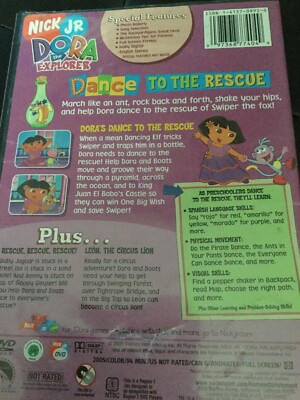 Dora the Explorer - Dance to the Rescue (DVD, 2005) 97368774049| eBay