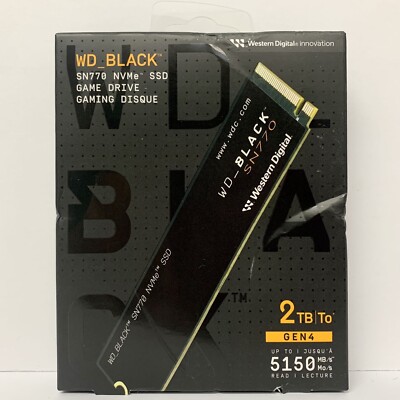 Western Digital SN770 500GB M.2 Solid State Drive - WDS500G3X0E NEW