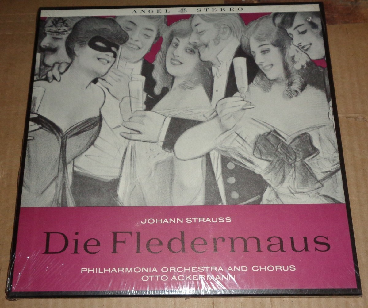 Otto Ackermann J.STRAUSS Die Fledermaus - Angel 3581 B/L SEALED | eBay