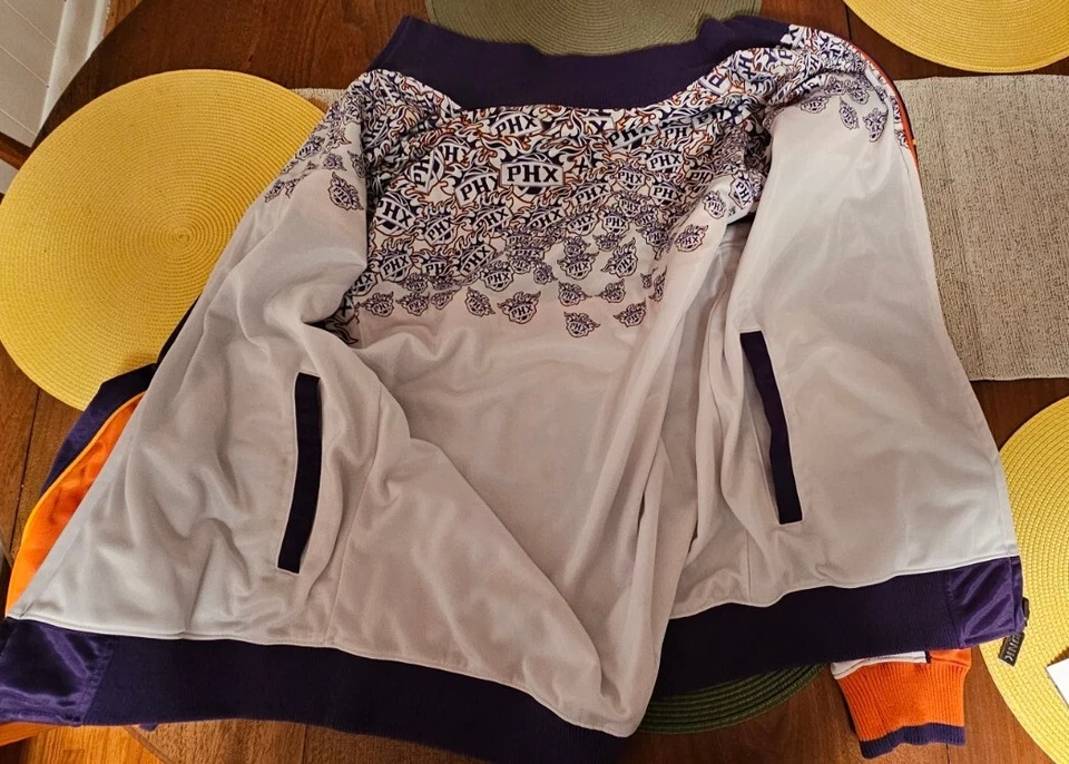 Vintage Phoenix Suns Sweat Jacket Reversible  - Image 4 of 4