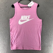 Nike Pink Sportswear Icon Futura Tank Top Men's Size XL AR4991 621