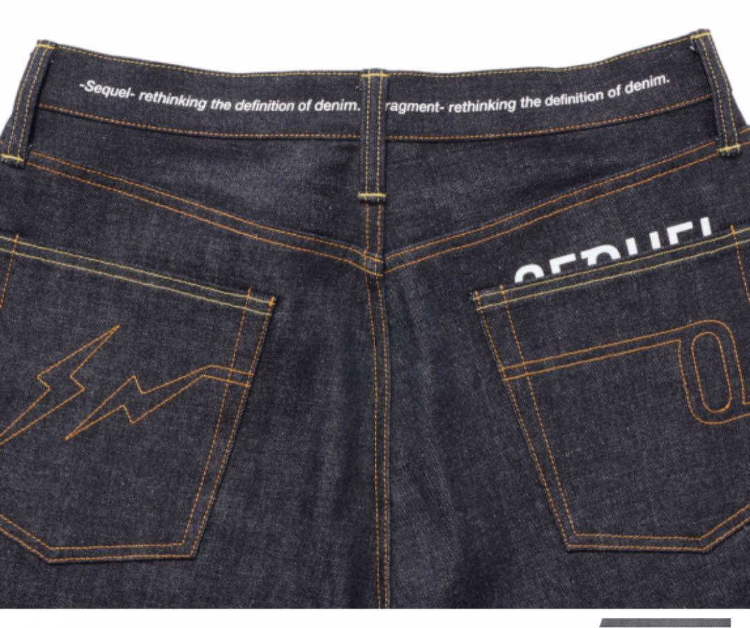 Fragment Sequel Weekend Rigid Denim Pants Indigo L 90cm Fragment Sequel Weekend Rigid Denim Pants Indigo L 90cm