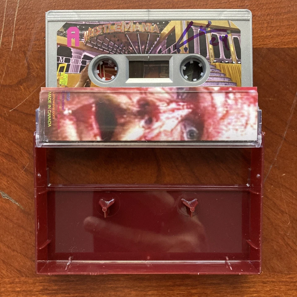 NEW Limousine Wrestling Wave PLATINUM Cassette Tape 31/100 Vaporwave WWE AEW WCW - Image 3 of 4
