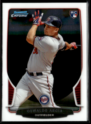 2013 Bowman Chrome #39 Oswaldo Arcia RC Twins Rookie | eBay