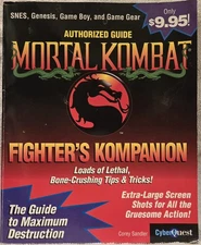 Mortal Kombat (Fighter's Kompanion Guide) - SNES, Genesis, Game Boy, & Game Gear