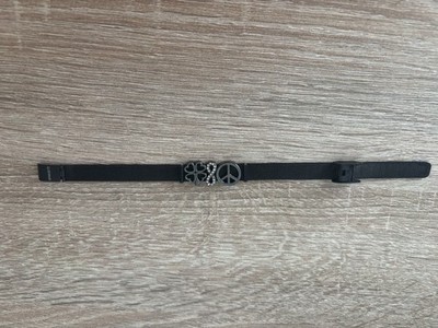 Armand, Edelstahl, Aphrodite, 3 Charms, Verstellbar, Schwarz 
