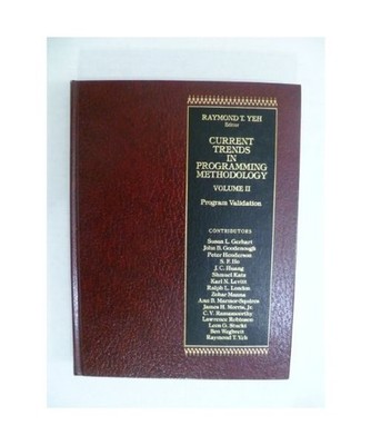 Current Trends in Programming Methodology, Eng