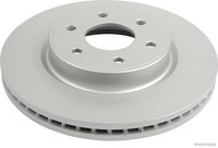 2X Herth+Buss Jakoparts Bremsscheibe J3301087 FüR Nissan Renault Navara D23 Dci