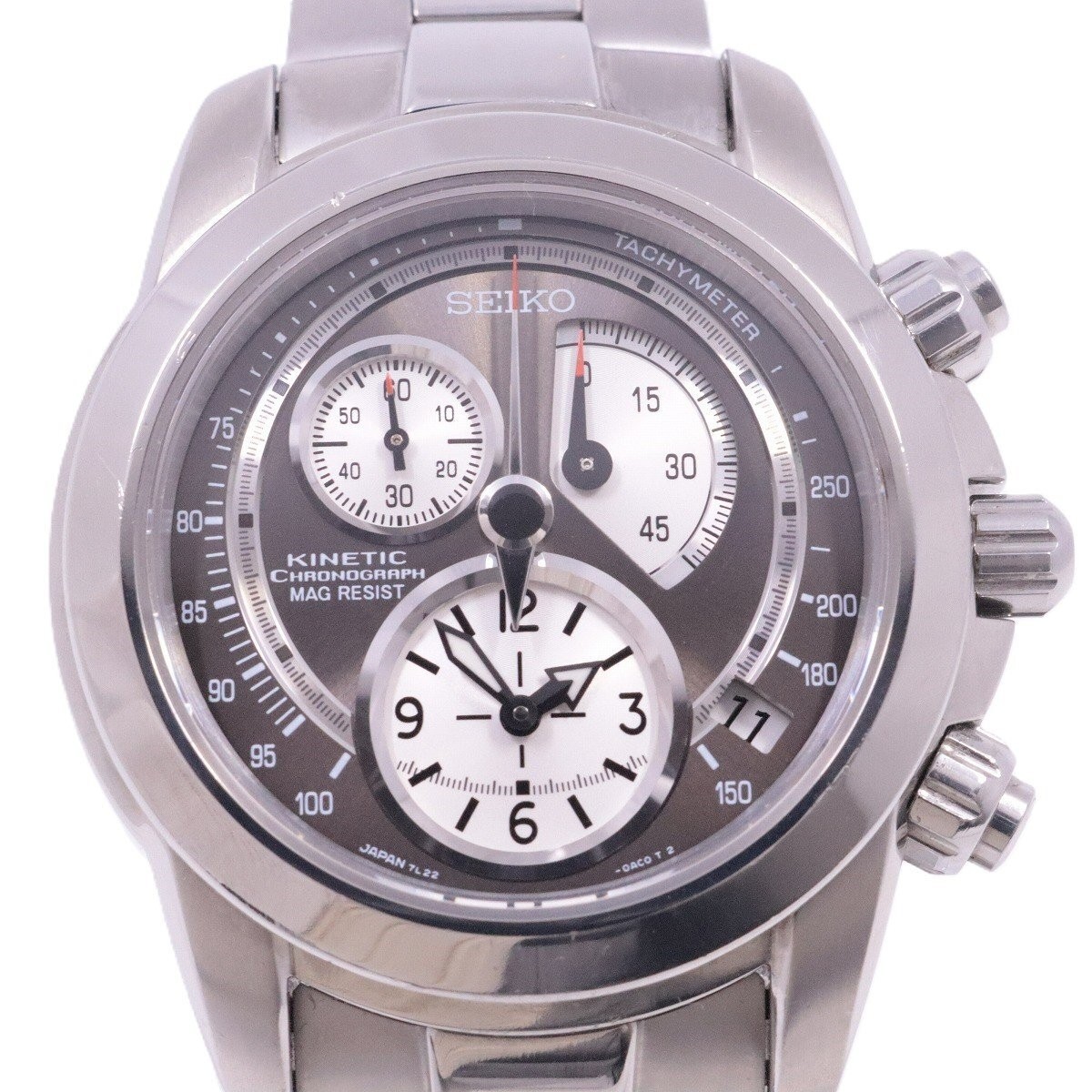 Seiko Kinetic Chronograph Titanium Kinetic Watch Seiko Sportura