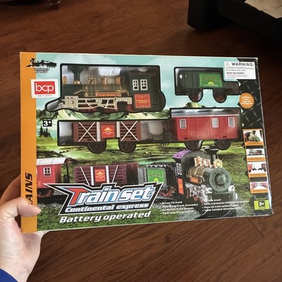 Best Choice Continental Express Train Set~ Sounds And Light~ 12 Piece New In Box