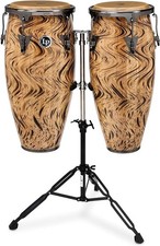 Latin Percussion Aspire 10"-11" Conga Set with Double Stand - Havana Cafe