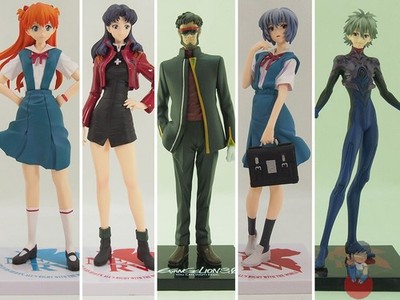 Evangelion SEGA PRIZE PM Figure Asuka, Rei, Misato, Shinji, Kaworu, Ikari | Vari