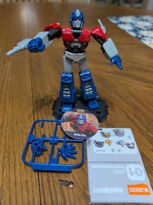 Blokees Transformers Galaxy Version 05 One Orion Pax Assembly Model Kit Figure