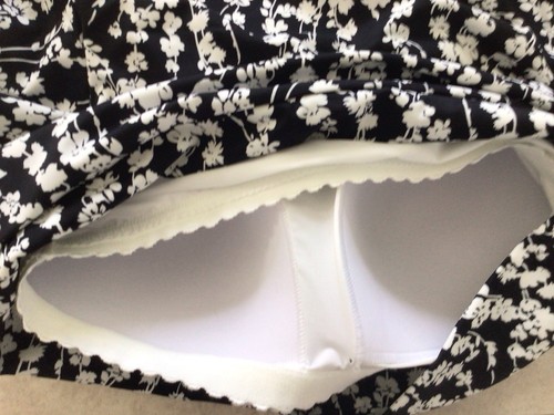 Lands' End zerrloses Tankini-Top mit Flügelärmeln Größe 12 neu mit Etikett 64 $. - Bild 6 von 6
