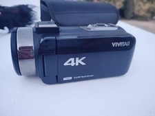 Vivitar DVR BLK 4K Ultra HD Digital Camcorder Black With Case