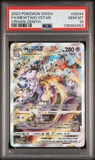 Mewtwo VSTAR GG44/GG70 Crown Zenith: Galarian Gallery Holo for