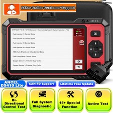 Full System Obd2 Diagnostic Scanner Bidirectional Scan Tool Active Test 15reset