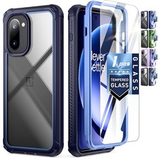 Poetic Guardian Case For OnePlus 15R 5G Hybrid Bumper with Tempered Glass